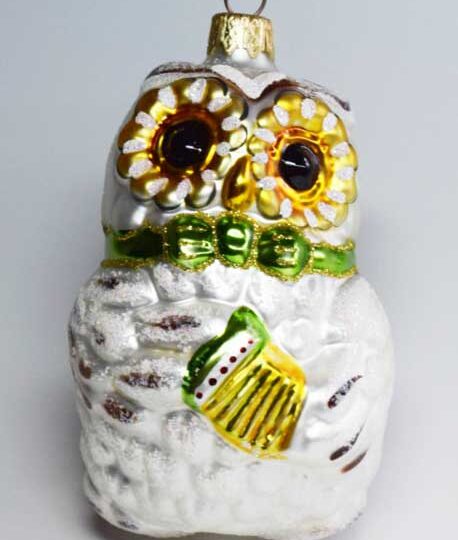 Owl with Accordion