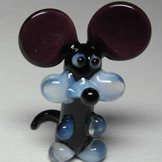 Miniature Black Mouse