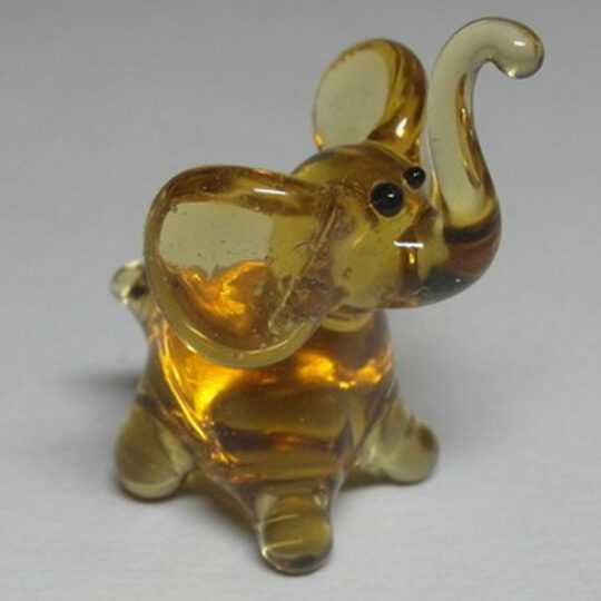 Miniature Elephant Figurine