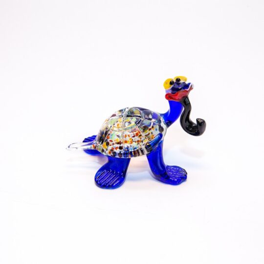 Turtle Smoking Pipe Figurine
