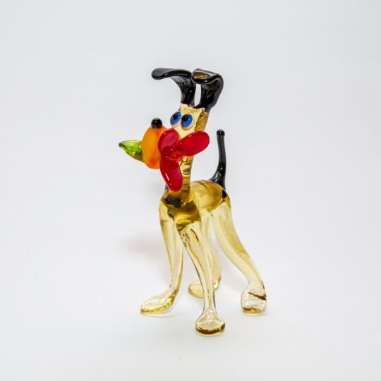 Dog With Flower #1
