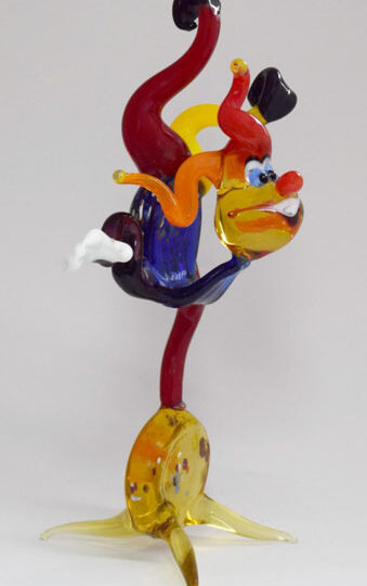 Clown Acrobat Figurine