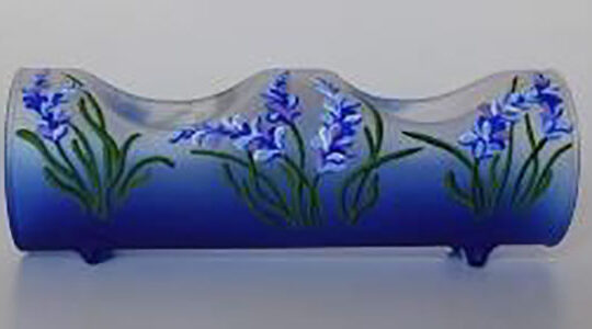 Dual Candle Holder - Lavender