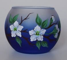 Large Candle Holder - Dogwood