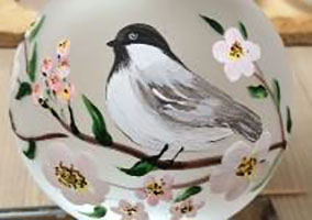 Large Candle Holder - Titmouse