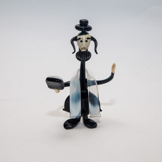 Rabbi With Torah Figurine