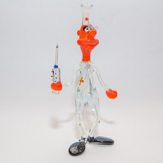 Doctor With Needle Syringe Figurine