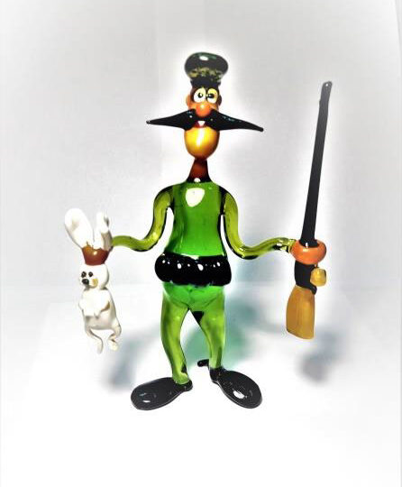 Soldier Hunting Figurine